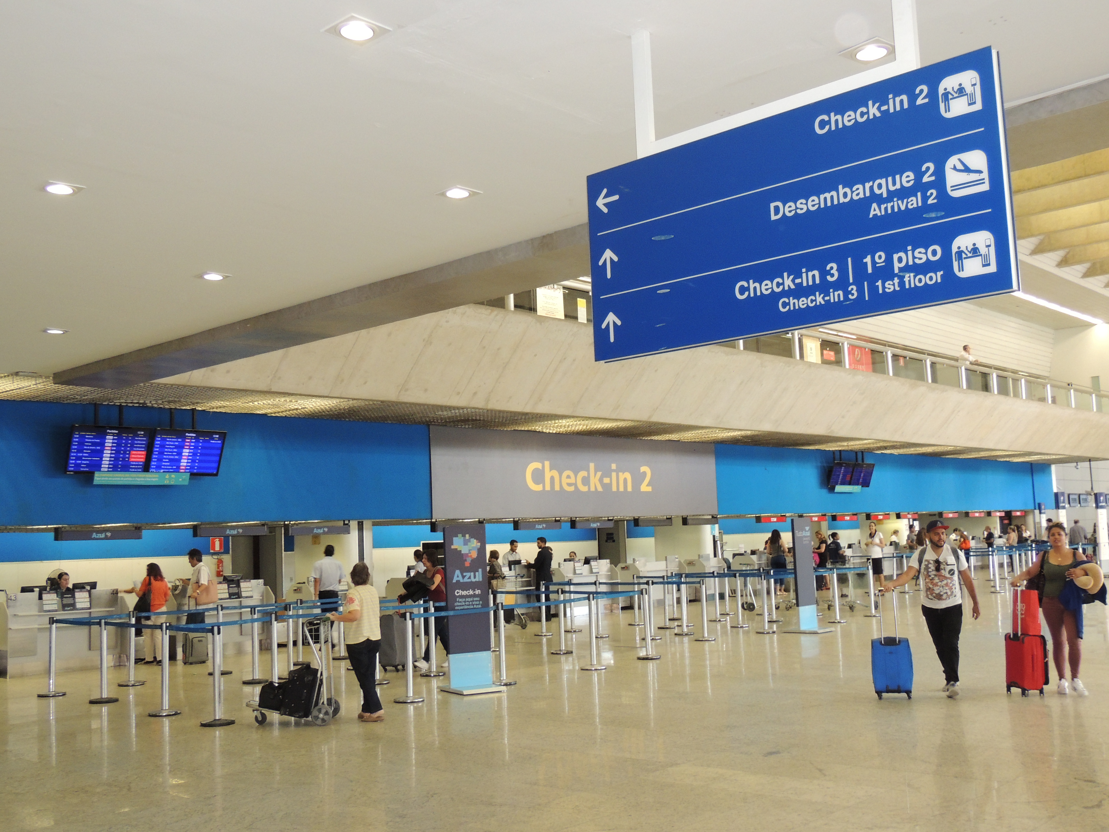 Aeroporto de Confins: viajantes precisam de segurança e confiança para circular entre destinos